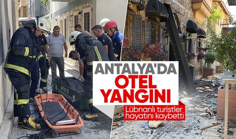 Antalya'da bir otelde meydana gelen yangın sonrası turistler hayatını kaybetti! Çok sayıda yaralı var