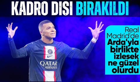 PSG'de deprem: Mbappe kadro dışı bırakıldı