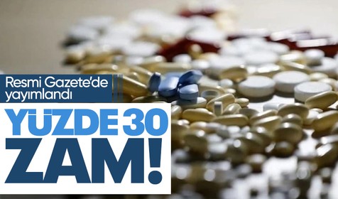 Son dakika! Resmi Gazete'de yayımlandı: İlaçlara yüzde 30,5 zam