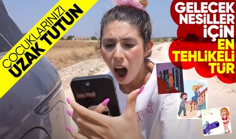 Dila Kent rezaleti! Çocuklara YouTube üzerinden ahlaksızlık aşılanıyor
