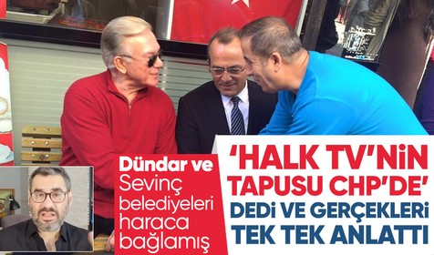 Halk TV CHP'li belediyeleri haraca bağlamış! Muhalif gazeteci Enver Aysever bilinmeyen ilişki ağını açıkladı