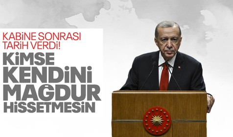 Kritik Kabine Toplantısı sona erdi! Cumhurbaşkanı Erdoğan alınan kararları açıkladı