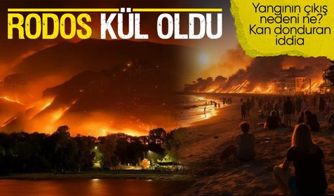 Rodos kül oldu! Orman yangını 7. gününde! 'Durum daha kötüleşebilir'