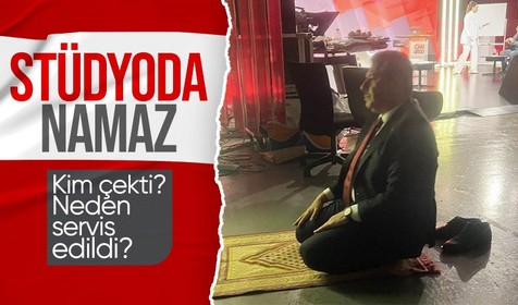 Tevfik Göksu'dan 'Stüdyoda namaz fotoğrafı' açıklaması