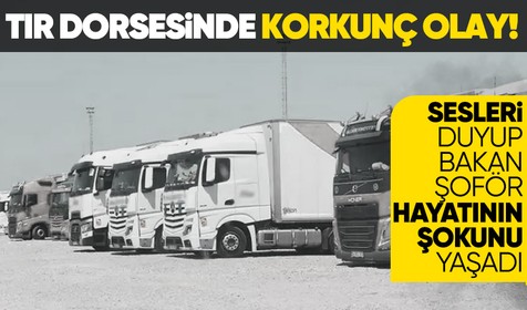 Tüyler ürperten olay! Düzensiz göçmenler bindikleri tırın dorsesinde havasızlıktan ve sıcaktan öldü