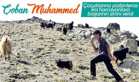 Yaylada çobanlık yapan Muhammet LGS’de Türkiye 2.'si oldu! Başarısının sırrını verdi! 'Tek çaremiz okumak'