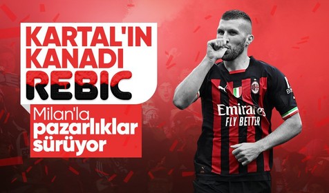 Beşiktaş Milan'ın yıldızı Rebic'e kanca attı! Hırvat kanatla pazarlıklar sürüyor