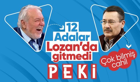 İlber Ortaylı "12 adalar Yunan'a Lozan'la bırakılmadı" dedi Melih Gökçek "Cahil" diyerek tepki gösterdi
