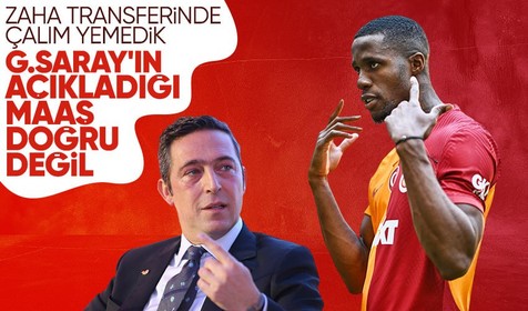 Ali Koç'tan bomba iddia: Galatasaray, Zaha'yı daha pahalıya aldı