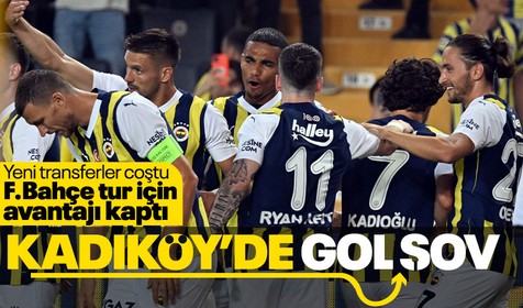 Fenerbahçe Zimbru'yu yeni transferleriyle geçti! Kadıköy'de gol şov