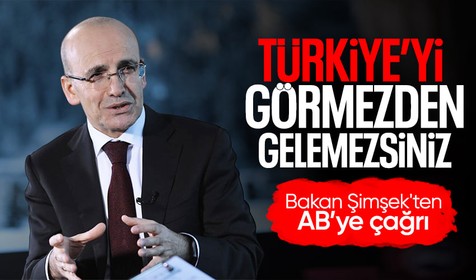 Bakan Mehmet Şimşek'ten AB'ye çağrı! "Türkiye en güçlü adaylardan biri, görmezden gelemezsiniz"
