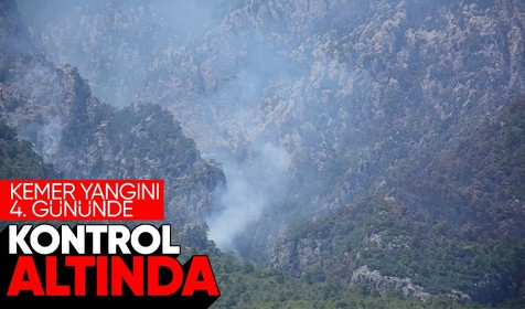 Antalya Kemer'deki yangın 4. gününde kontrol altına alındı! Bakan Yumaklı detayları aktardı