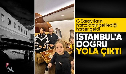 Son Dakika: Icardi İstanbul'a geliyor! Galatasaray taraftarını heyecanlandıran kare