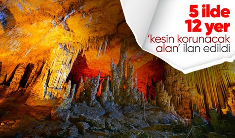 5 ilde doğal sit alanı kapsamına giren 12 yer 'kesin korunacak alan' ilan edildi