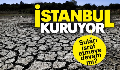 Büyükçekmece Gölü kuruyor!