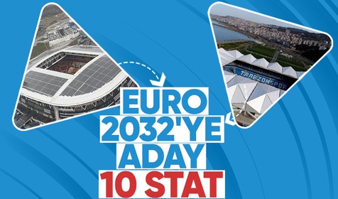 Türkiye'den EURO 2032'ye aday olan 10 stat!