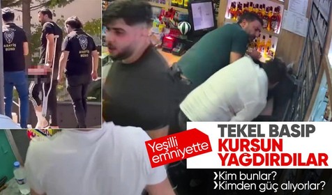 Esenyurt'ta iki kişinin öldüğü silahlı saldırı anı güvenlik kamerasına yansıdı