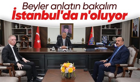 İçişleri Bakanı Ali Yerlikaya'dan "İstanbul'da neler oluyor?" toplantısı! Vali Davut Gül ve  İl Emniyet Müdürü Zafer Aktaş da katıldı