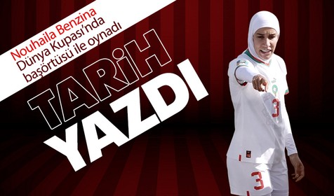 Dünya Kupası'nda tarih yazdı! İşte başörtüsü takan ilk oyuncu...