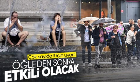 Yüksek sıcaklığın ardından ortalık serinleyecek! Meteoroloji uyardı: Öğle saatlerinden sonra etkili olacak