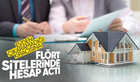 Ev sahibi kiracısı olan genç kadını evden çıkarmak istedi! Genç kadını evden çıkaramayan ev sahibi bakın ne yaptı