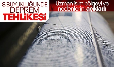 8 büyüklüğünde deprem tehlikesi! Uzman isim bölgeyi ve nedenlerini tek tek açıkladı