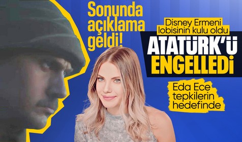 Disney Ermeni lobisine boyun eğdi! Atatürk dizisi kararına tepkiler büyüyor hedefte Eda Ece de var