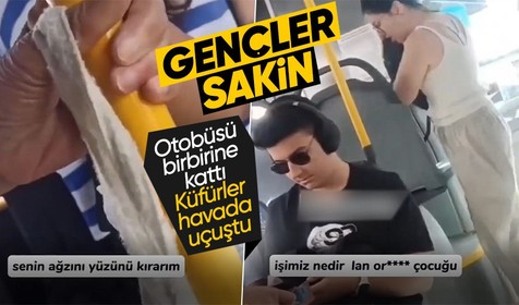 İETT otobüsünde kavga: Küfürler, tehditler havada uçuştu