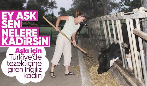 İngiltere'de bir şirkette yöneticilik yapan 'İngiliz gelin' Sarah, aşkı için Aydın'a yerleşti! Sarah hayvancılıkla uğraşıyor