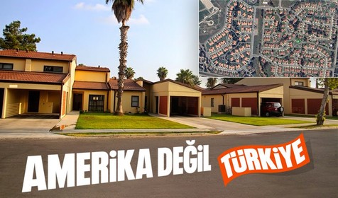 Santa Monica değil Adana! ABD üssünün mahalle düzeni dikkat çekti