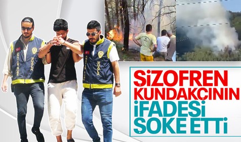 Muğla'danın kundakçısı şizofren çıktı: Üstünde büyü var diyerek...