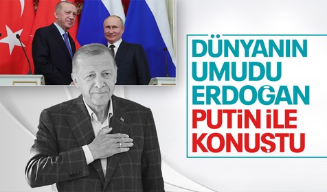 Son Dakika: Batı'nın tek umudu Erdoğan! Putin ile tahıl koridoru için telefon görüşmesi gerçekleştirdi
