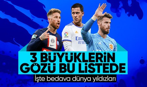 3 Büyüklerin gözü bu listede! Bedava dünya yıldızları