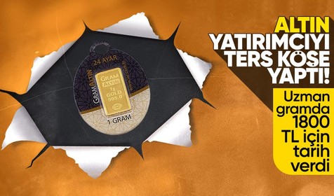Altın yatırımcıyı ters köşe yaptı! İslam Memiş gram altında 1880 TL için tarih verdi