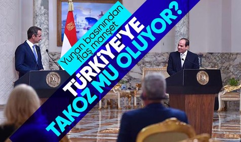Yunan basınından Miçotakis'in Mısır ziyareti hakkında flaş manşet! Türkiye'ye takoz mu koyuyor?