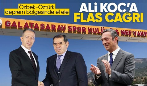 Galatasaray Başkanı Dursun Özbek Kahramanmaraş'ta: İyilikte yarışmalıyız