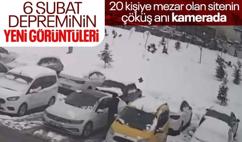 Kahramanmaraş merkezli depremlerin Malatya'daki yeni görüntüleri ortaya çıktı! Binalar böyle yerle bir oldu...