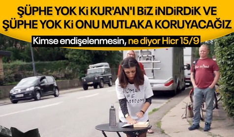 Kur'an-ı Kerim'i yırtıp rendede parçaladı! Danimarka'da skandal
