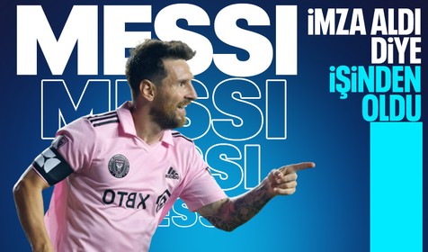 Messi'den imza alan görevliye bakın ne yaptılar...