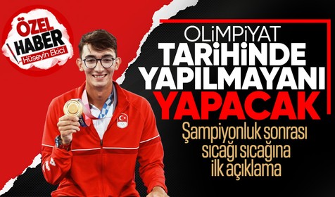 Mete Gazoz'un babası Metin Gazoz'dan Haberet'e özel açıklamalar! "Olimpiyat tarihinde yapılmayanı yapacak"