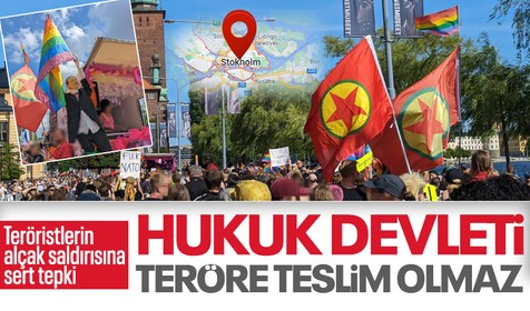 Son Dakika: İsveç'teki PKK faaliyetlerine sert tepki! Hukuk devleti teröre teslim olamaz