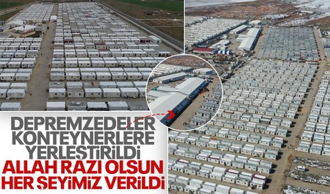Tüm imkanlar depremzedeler için seferber! Her şeyimiz verildi