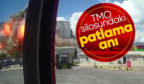 Son dakika! Kocaeli Derince Limanı'nda patlama anı kamerada! 'Deprem oldu sandık'