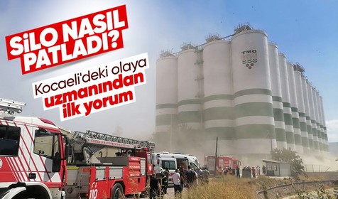 Kocaeli Derince'deki TMO silosu neden patladı? Yangın Risk Uzmanı Cemal Kozacı'dan önemli açıklama