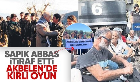 Akbelen'de kirli oyun! Terör elebaşı Duran Kalkan itiraf etti