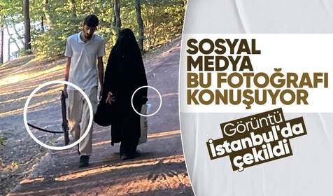 İstanbul'da bir çift ellerin de silahlarla yürüdüler! Emniyet şahıslarla ilgili bir bilgiye ulaşamadı
