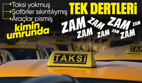 Taksiciler beklediğini bulamadı! Esnaf odasından yeni zam talebine cevap: Yetki UKOME'de