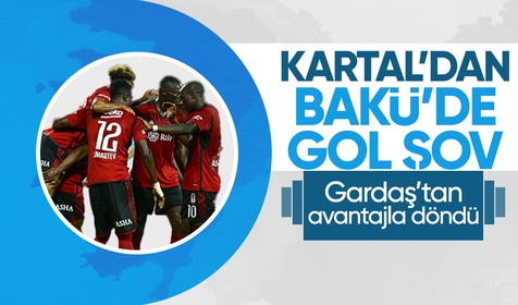 Beşiktaş Neftçi'yi farklı mağlup etti! Bakü'de gol şov