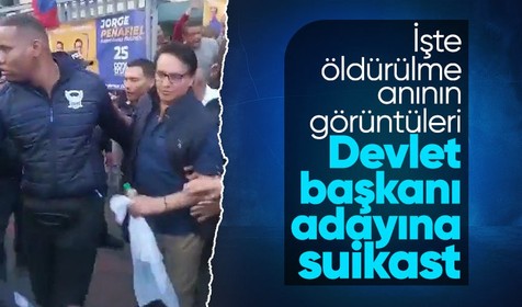 Ekvador'da Devlet Başkanı adayı Fernando Villavicencio suikasta uğradı! İşte öldürülme anının görüntüleri
