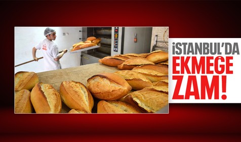 İstanbul’da 200 gram ekmeğin fiyatı 6,5 lira oldu